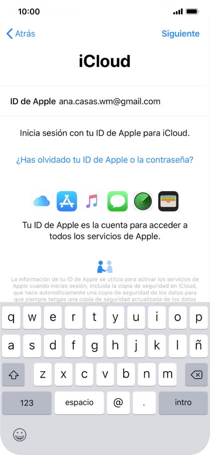 Pulsa Siguiente.