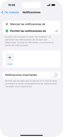 Pulsa el indicador junto a 