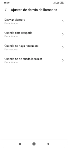 Pulsa la tecla de inicio para terminar y regresar a la pantalla de inicio.