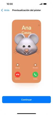 Pulsa Continuar.