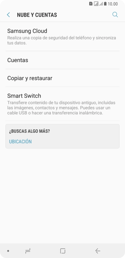 Pulsa Cuentas.