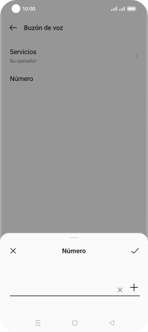 Introduce 22177 y pulsa el icono de aceptar.