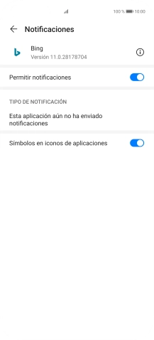 Pulsa el indicador junto a 