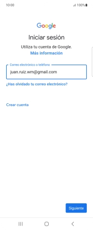 Pulsa Siguiente.