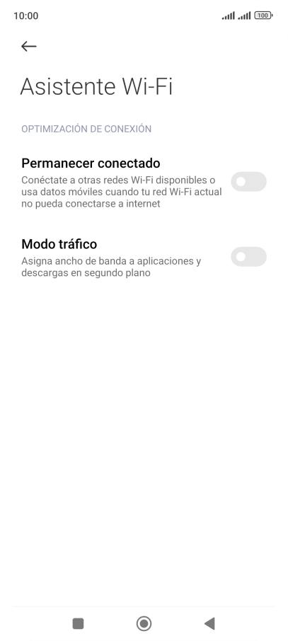 Pulsa el indicador junto a 