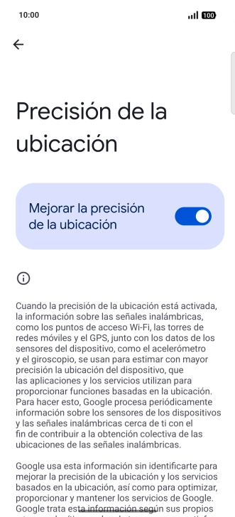 Si pulsas el indicador junto a 