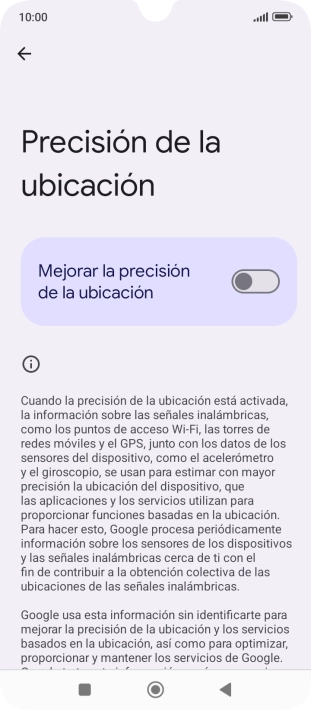 Si pulsas el indicador junto a 