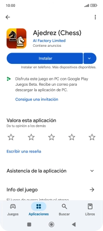 Pulsa la tecla de inicio para terminar y regresar a la pantalla de inicio.