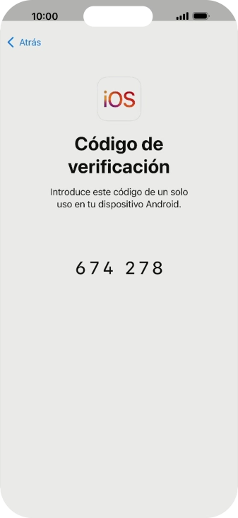 Seguir las indicaciones de la pantalla y de la app 