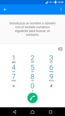 Pulsa la tecla numérica 1 durante unos instantes hasta que la pantalla muestre que llamas al contestador. Sigue las instrucciones para escuchar tus mensajes.