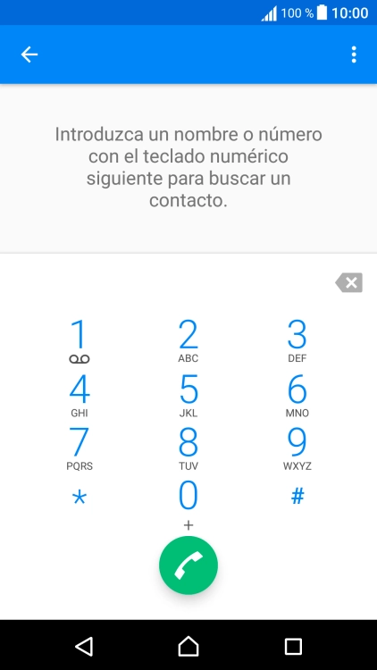 Pulsa la tecla numérica 1 durante unos instantes hasta que la pantalla muestre que llamas al contestador. Sigue las instrucciones para escuchar tus mensajes.