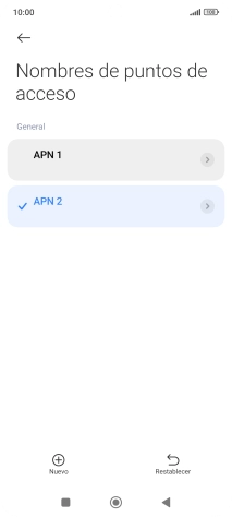Pulsa la tecla de inicio para terminar y regresar a la pantalla de inicio.