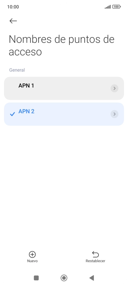 Pulsa la tecla de inicio para terminar y regresar a la pantalla de inicio.