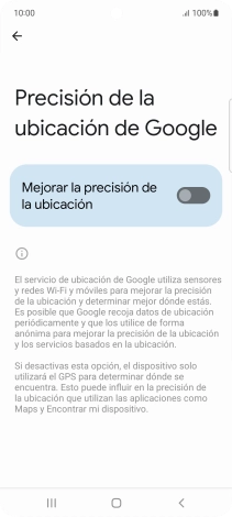 Pulsa el indicador junto a 