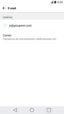 Pulsa Correo.