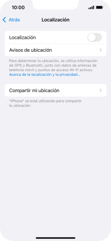 Pulsa el indicador junto a 