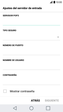 Pulsa la lista desplegable bajo 