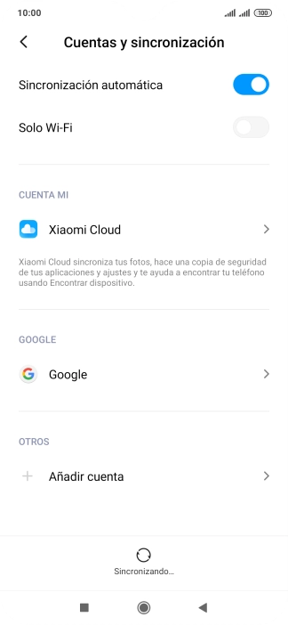 Pulsa la tecla de inicio para terminar y regresar a la pantalla de inicio.