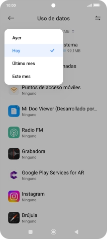 Pulsa el ajuste deseado.