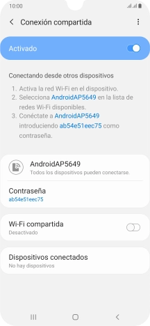 Pulsa la tecla de inicio para terminar y regresar a la pantalla de inicio.