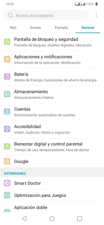 Pulsa Aplicaciones y notificaciones.