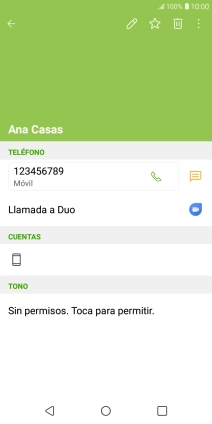 Pulsa la tecla de inicio para terminar y regresar a la pantalla de inicio.
