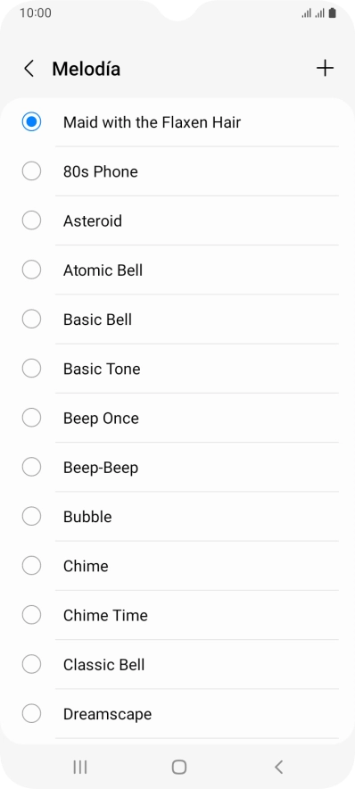Pulsa la tecla de inicio para terminar y regresar a la pantalla de inicio.