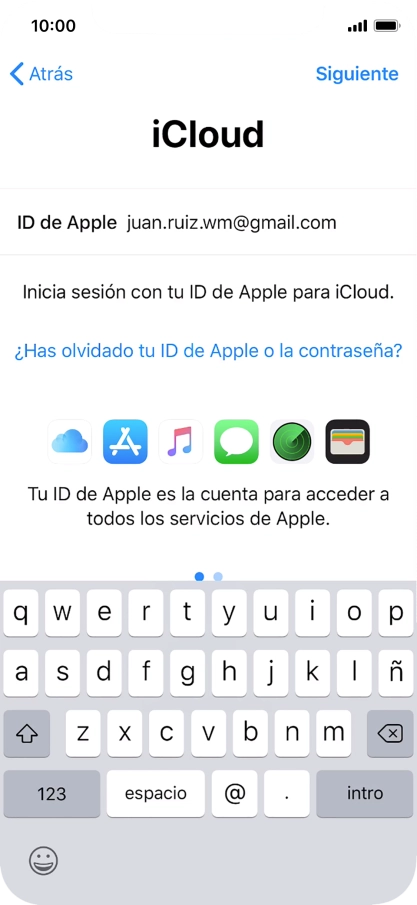 Pulsa Siguiente.