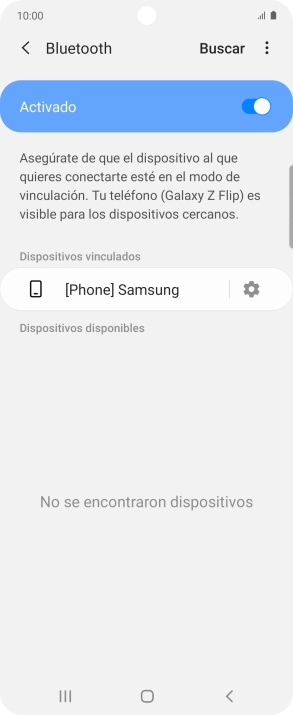 Pulsa la tecla de inicio para terminar y regresar a la pantalla de inicio.