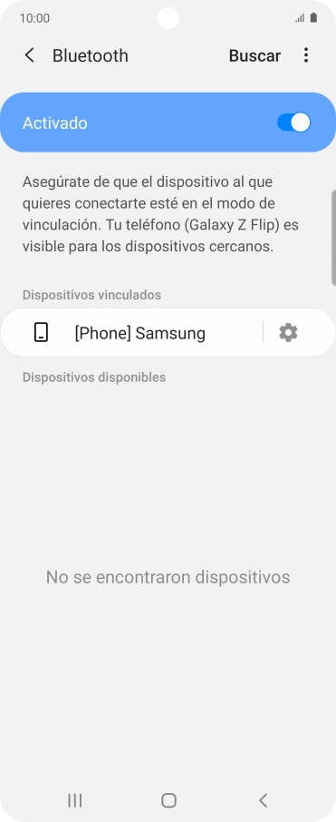Pulsa la tecla de inicio para terminar y regresar a la pantalla de inicio.