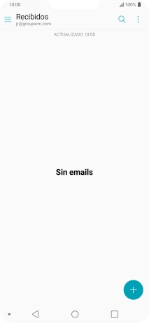 Desliza el dedo hacia la derecha desde la parte izquierda de la pantalla.