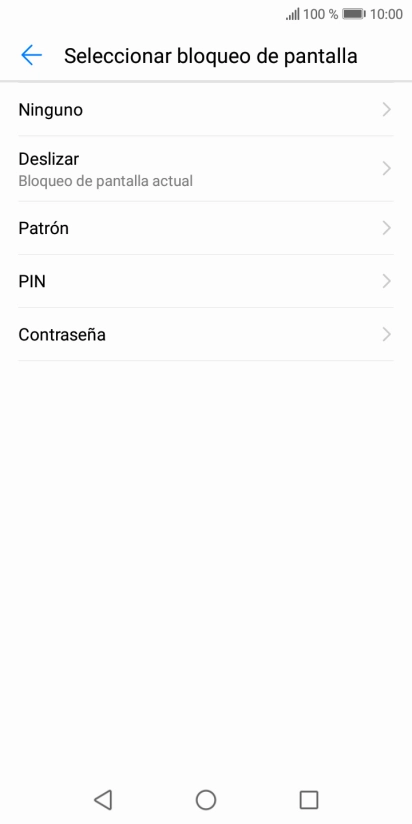 Pulsa Patrón.