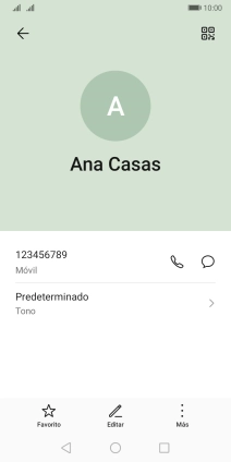 Pulsa la tecla de inicio para terminar y regresar a la pantalla de inicio.