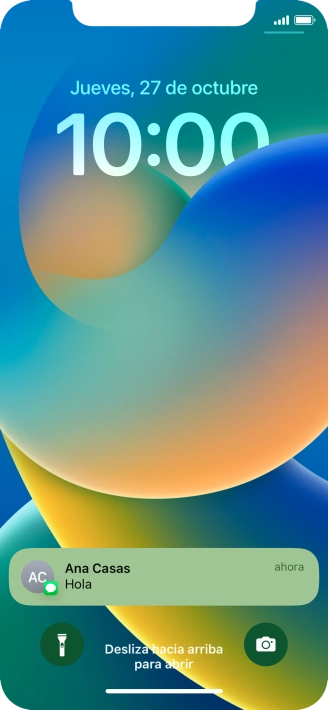 Pulsa la notificación deseada y sigue las indicaciones de la pantalla para utilizar la función seleccionada.