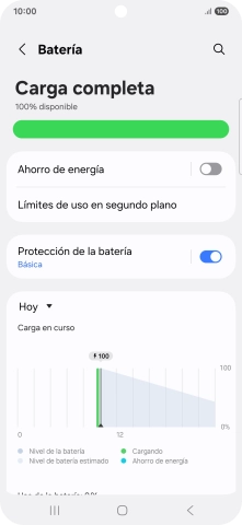 Pulsa Ahorro de energía.