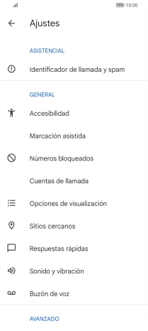 Pulsa Buzón de voz.