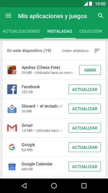 Pulsa la app deseada.