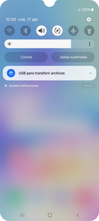 Pulsa la lista desplegable.