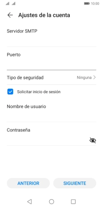 Pulsa Tipo de seguridad.