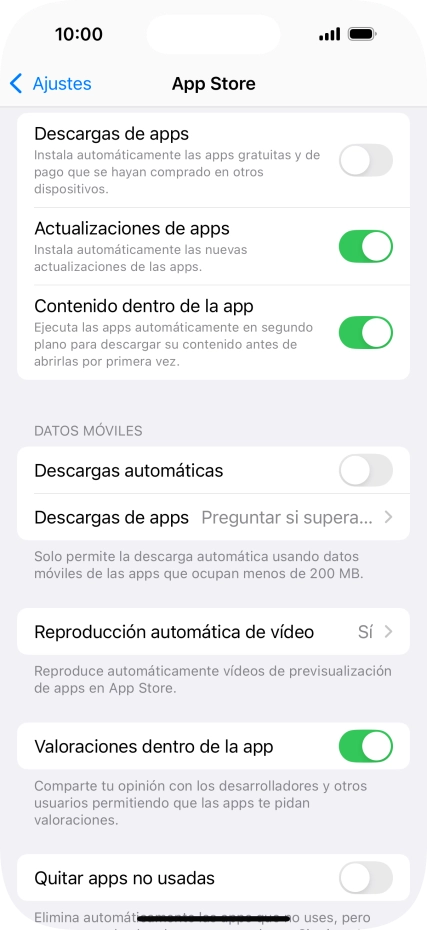 Pulsa el indicador junto a 