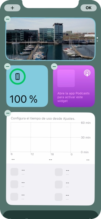 Pulsa el icono de añadir.