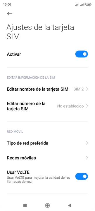 Pulsa el indicador junto a 