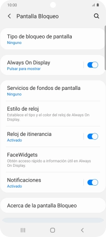 Pulsa la tecla de inicio para terminar y regresar a la pantalla de inicio.