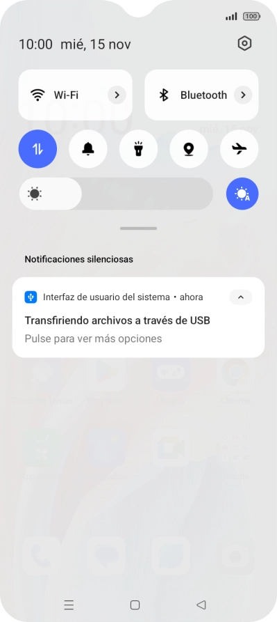 Pulsa Pulse para ver más opciones.