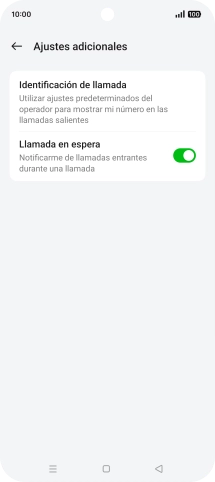 Pulsa el indicador junto a 