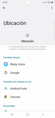 Pulsa la app deseada.