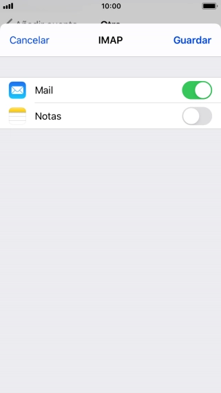 Pulsa Guardar. Ahora se ha configurado tu cuenta de correo electrónico. Si deseas seleccionar más ajustes del servidor de correo de entrada o de salida, continúa con los pasos siguientes.