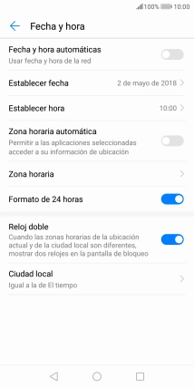 Pulsa el indicador junto a 