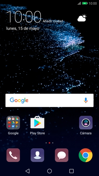 Cuando el icono de carga de batería aparece en la pantalla, el teléfono se está cargando.