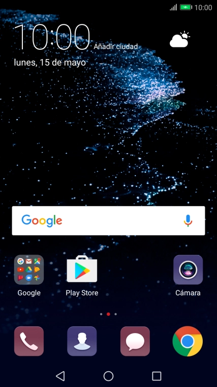 Cuando el icono de carga de batería aparece en la pantalla, el teléfono se está cargando.